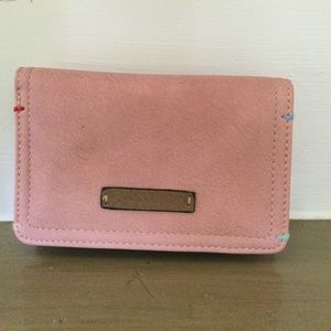 NWOT! Pink Leather Wallet